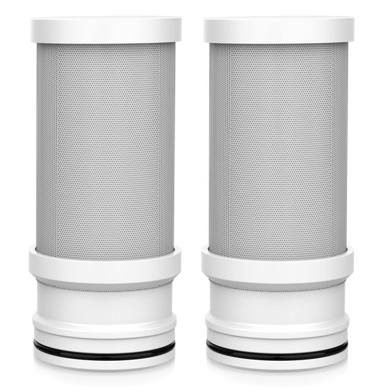 Vortopt NSF Certified Replacement for T1-ACF/T2-ACF T6-CTO Faucet Water, 3-6 Months Lifetime, Reduces Chlorine, Taste and Odor T1/T2 T6-CTO Filter(2 Pack) - Image 1